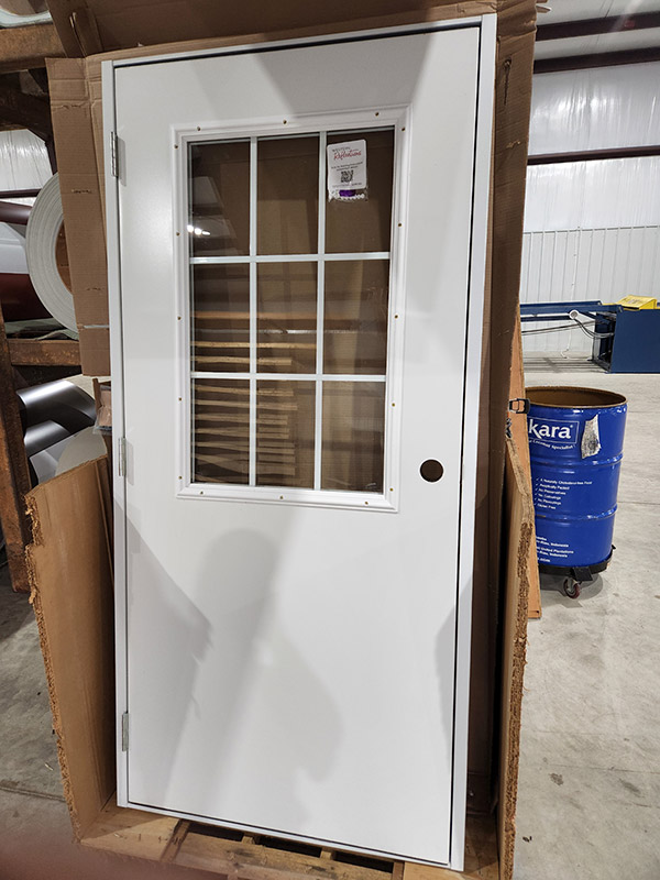 New pre-hung door